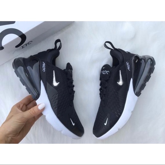 ⚡️Custom Nike Air Max 270 Shoes (Black)⚡️ - Picture 4 of 7
